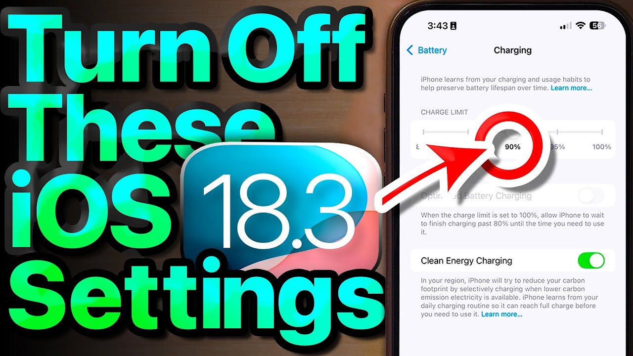 iOS 18.3 Settings To Turn OFF Now! (Important!)