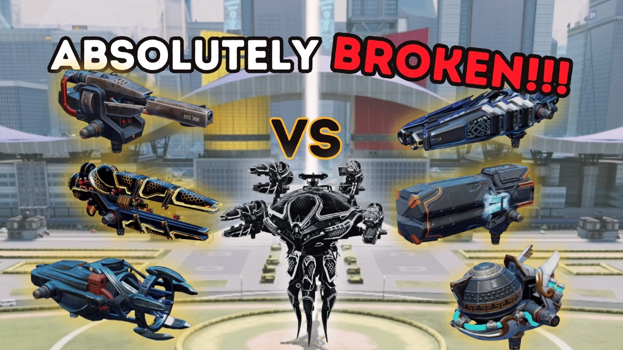 I Tested titan weapons vs Mauler... This one is BROKEN! War Robots