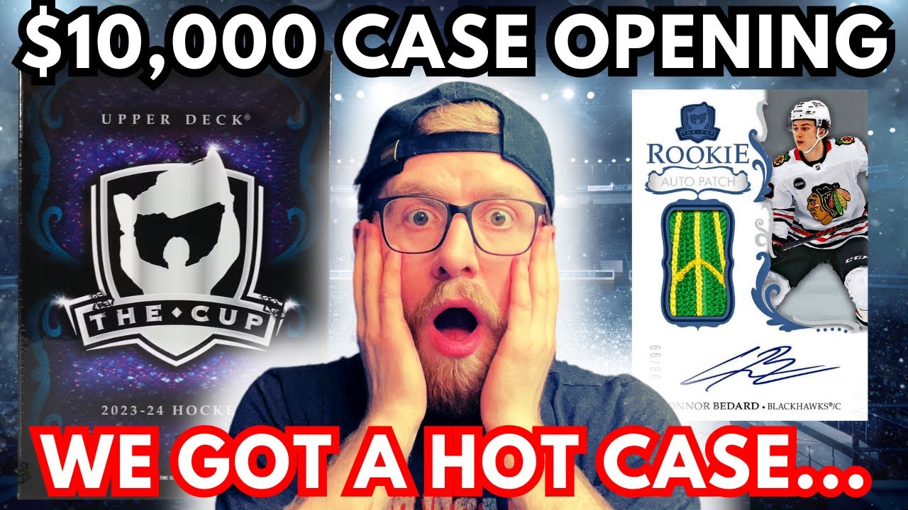 HOT CASE ALERT! 6-Box Case 2023-24 The Cup Opening &ndash; Upper Deck Product of the Year??