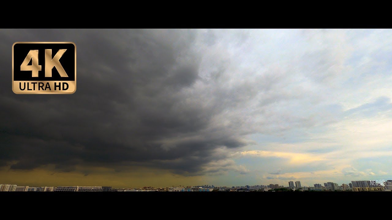 【4K】Cumulonimbus... Almost! (Time lapse, 28 Apr 2020)