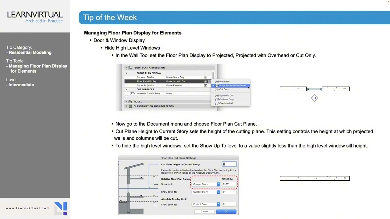 Mastering Floor Plan Display Settings in Archicad: Tips for Visibility, Appearance, and Organization