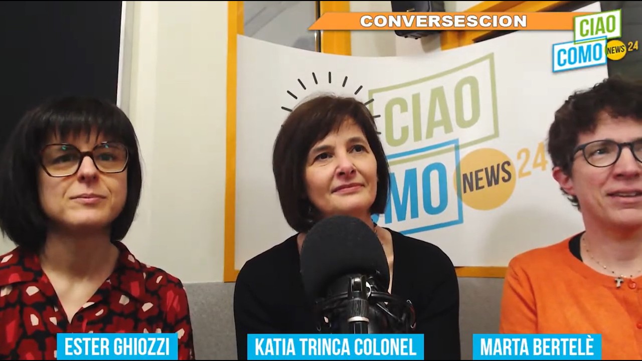 Katia Trinca Cononel, Ester Ghiozzi e Marta Bertelè a Conversescion con Claudia Fasola e Dama