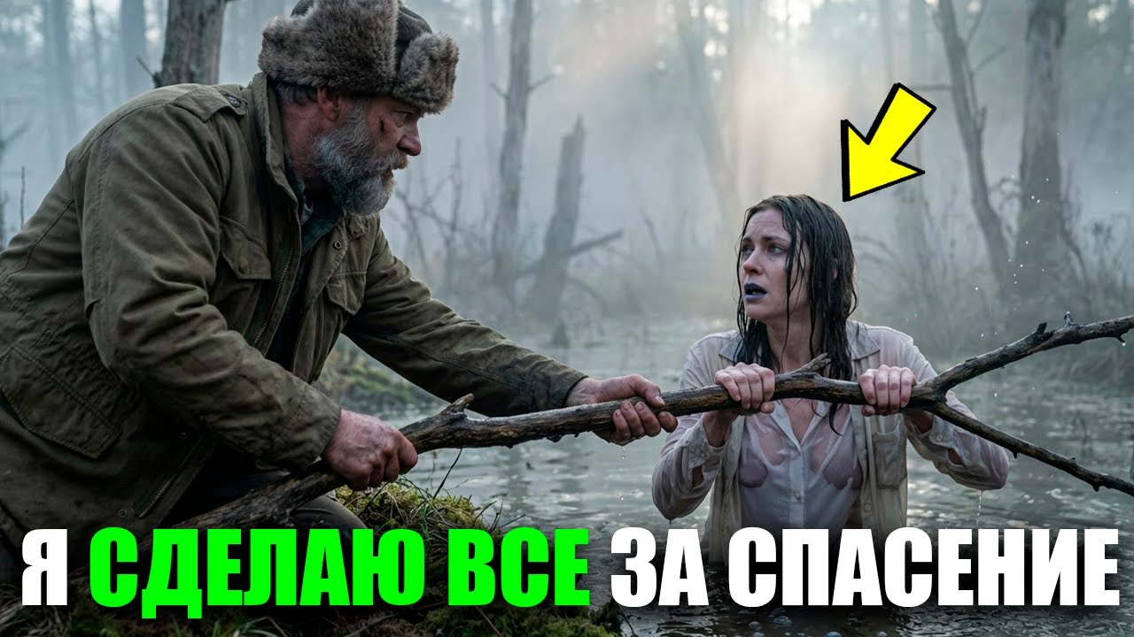 Охотник Услышал КРИК У БОЛОТА — ВРАЧ ИЗ ГОРОДА Провалилась По Пояс Что Она Предложила За Спасение