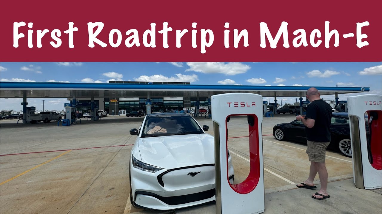 First roadtrip +200 miles in the #Ford #Mustang #MachE | Port Aransas 🏝️☀️