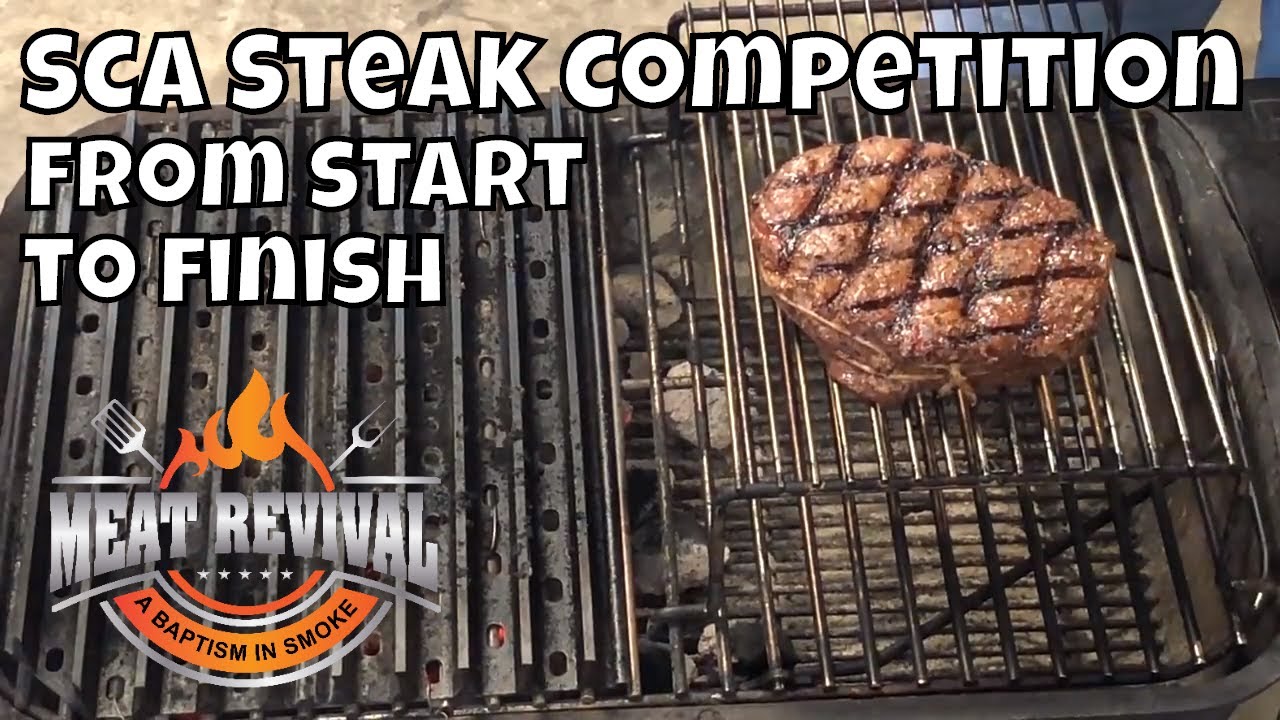 SCA Steak Competition from Start to Finish | PK Grill and Grill Grates