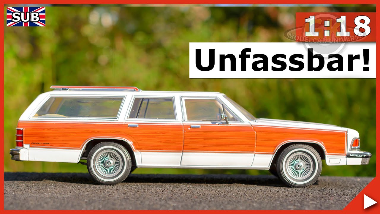 Das kann ich auch 1:18 Mercury Grand Marquis Colony Park 1989 Greenlight Collectibles Diecast Review