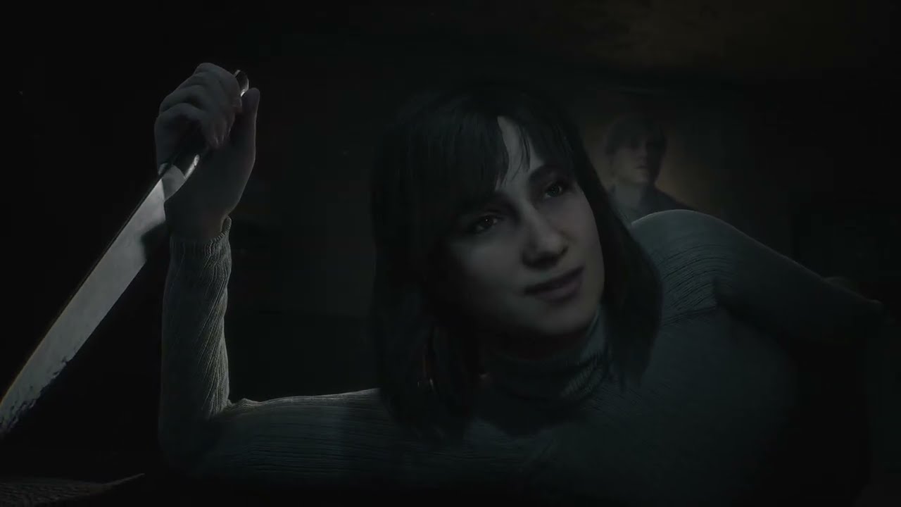 SILENT HILL 2 REMAKE: Встреча с Анжелой. Девушка с ножом 🕯️🔪