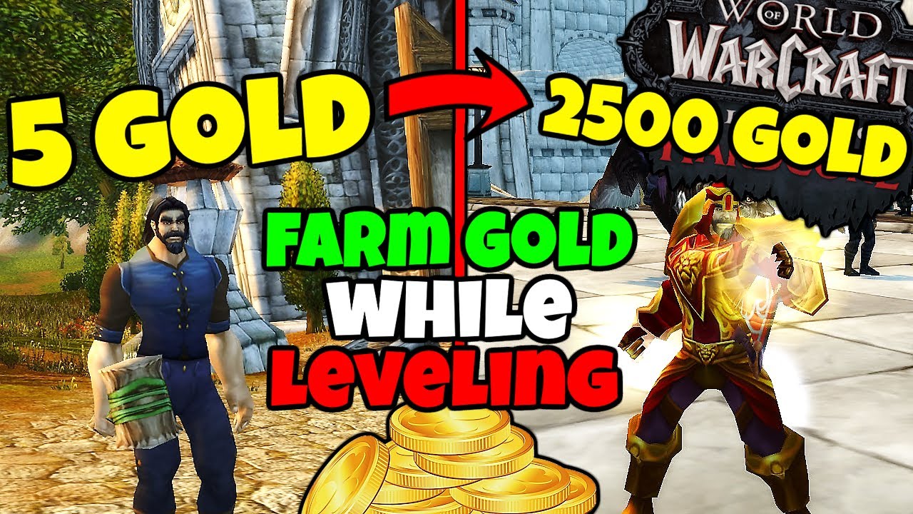 How To Make Gold While Leveling in Classic WoW Hardcore Servers!