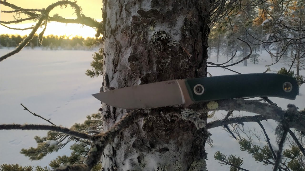 The Manly Patriot knife in D2 steel