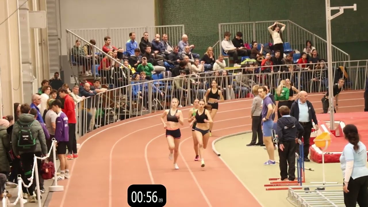 2026.02.15.  Budapest BOK  Fedettpályás MASZ Verseny  Női 400m.
