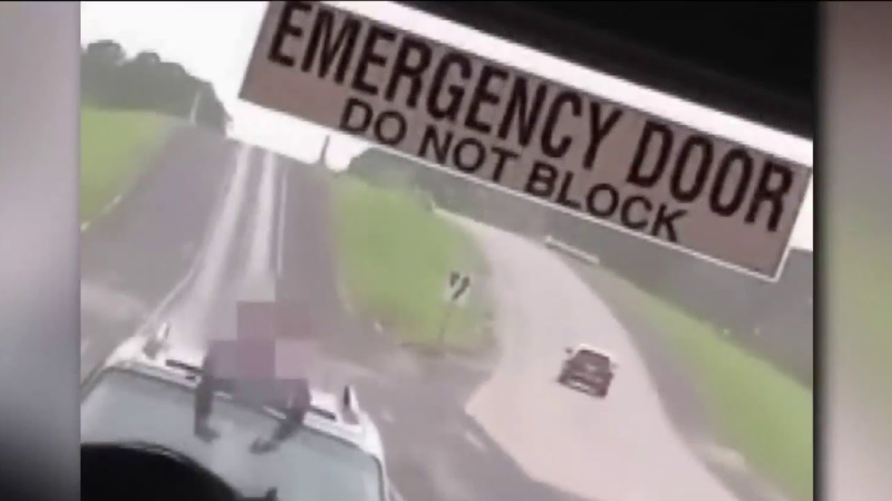 VIDEO: Dayton ISD student captures video of person pointing what appears to be a gun at school bus