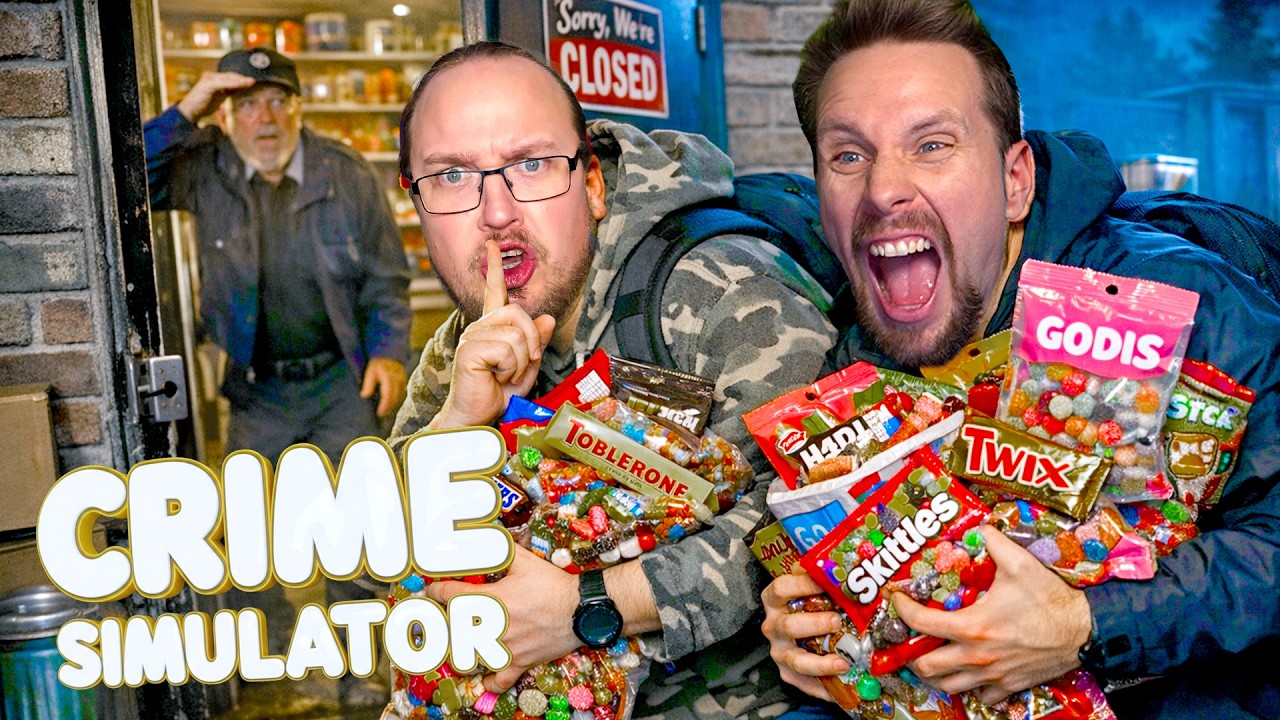 VI RÅNADE BENSIONSTATIONEN! - Crime Simulator med Whippit