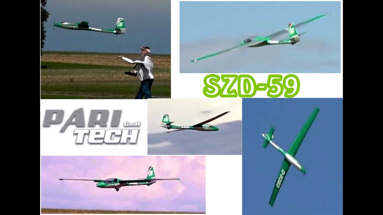 Exzellenter Flug mit einer SZD59 von Paritech - Excellent flight with a SZD59 from Paritech