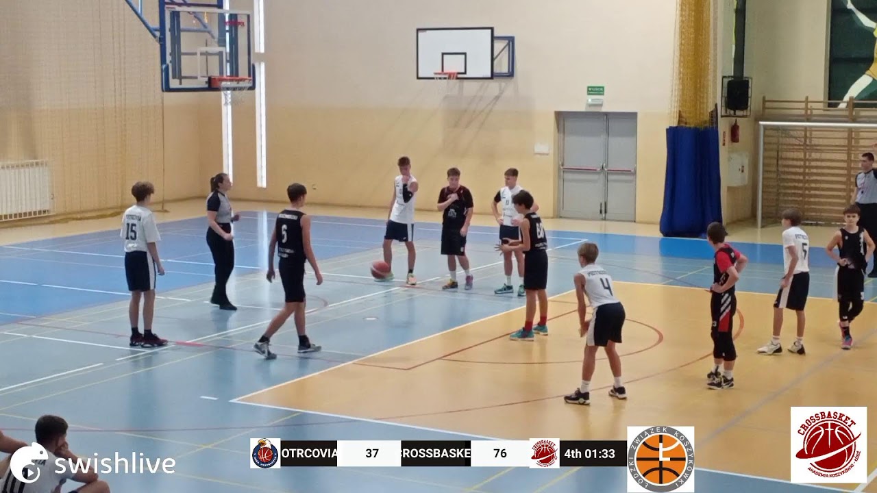 U15 ŁZKosz 08.11.2025 sezon 2025/26 UMKS Piotrcovia - AK Crossbasket Ł&oacute;dź PIOTRCOVIA VS CROSSBASKE