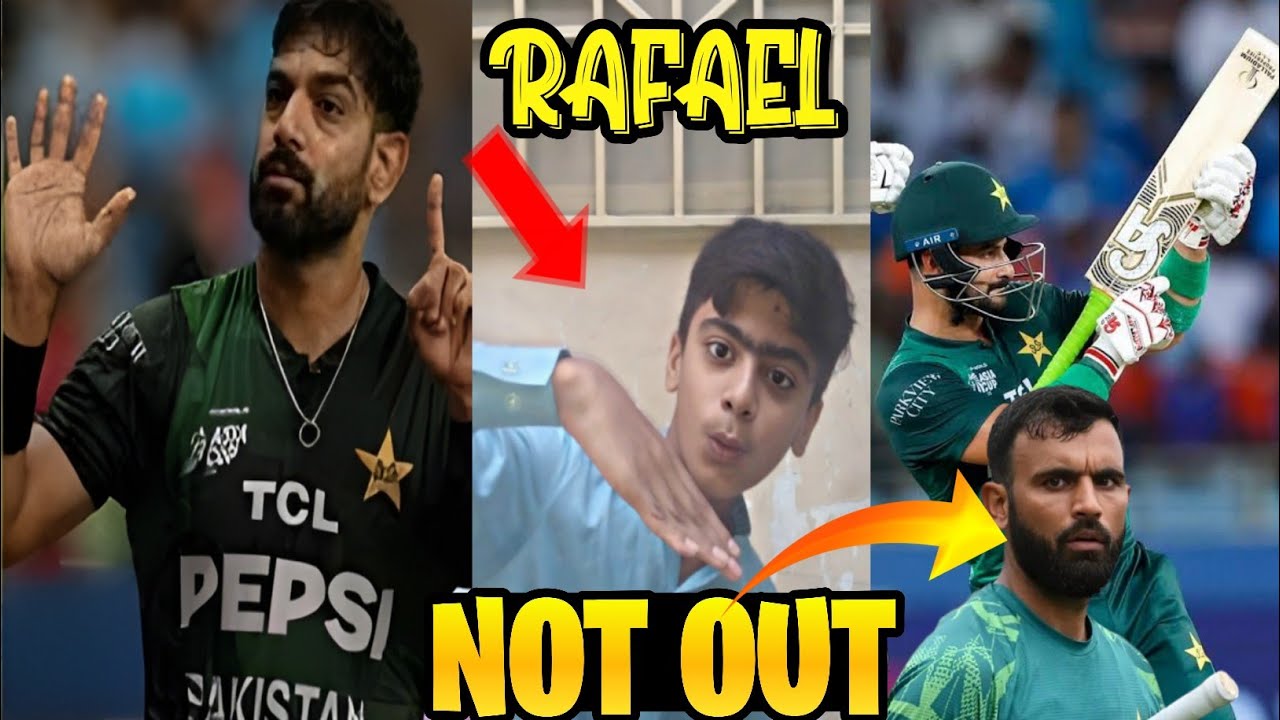 Fakhr zaman not out 😢 Haris rauf rafael 0.6 real store || haris na Rafael ka action ku Kia?