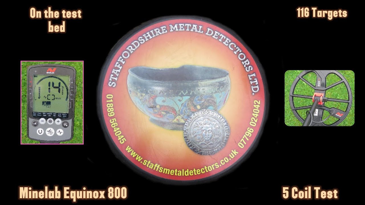 Minelab Equinox 800 Metal Detector Tests