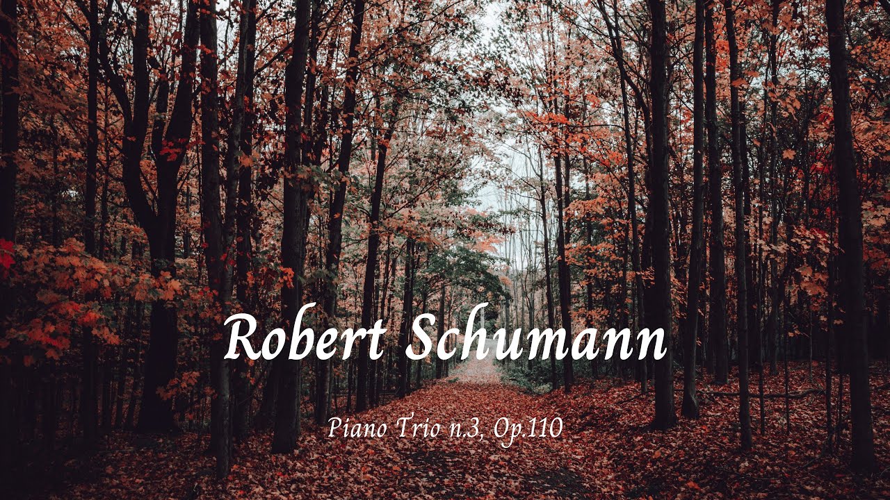 Piano Trio n.3, Op.110 - Robert Schumann 🎵