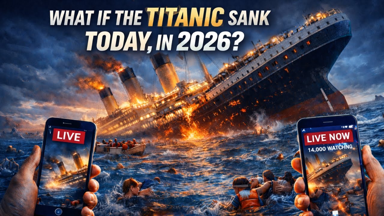 WHAT IF THE TITANIC SANK IN THE AGE OF SMARTPHONES: THE VIRAL DISASTER THAT WOULD CHANGE EVERYTHING