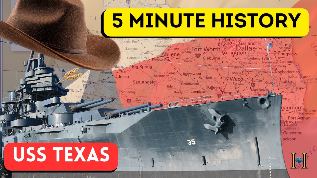 USS Texas - The Last Dreadnought - 5 Minute History