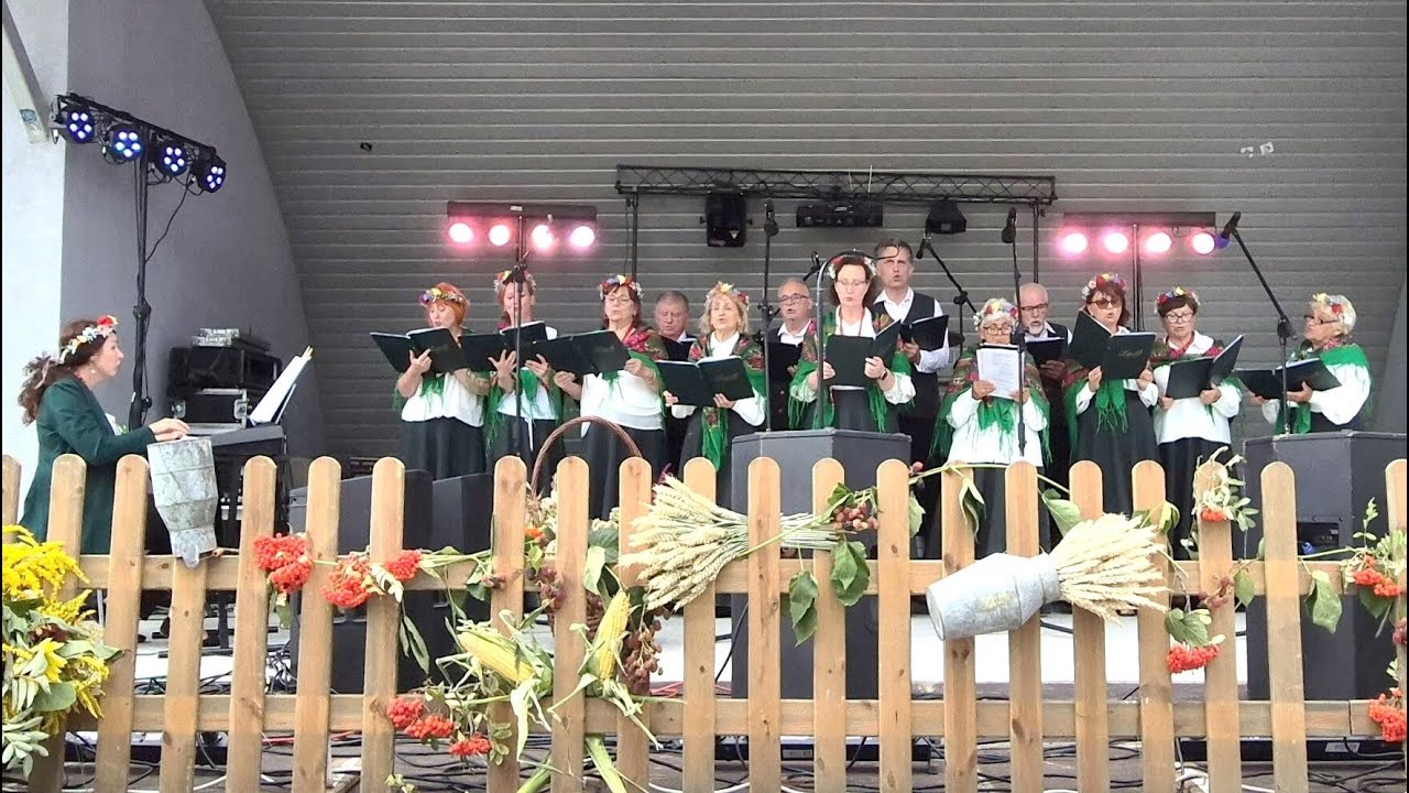Dożynki Gminy Łagiewniki 2025. Śpiewa chór ''Legato'' z Sienic