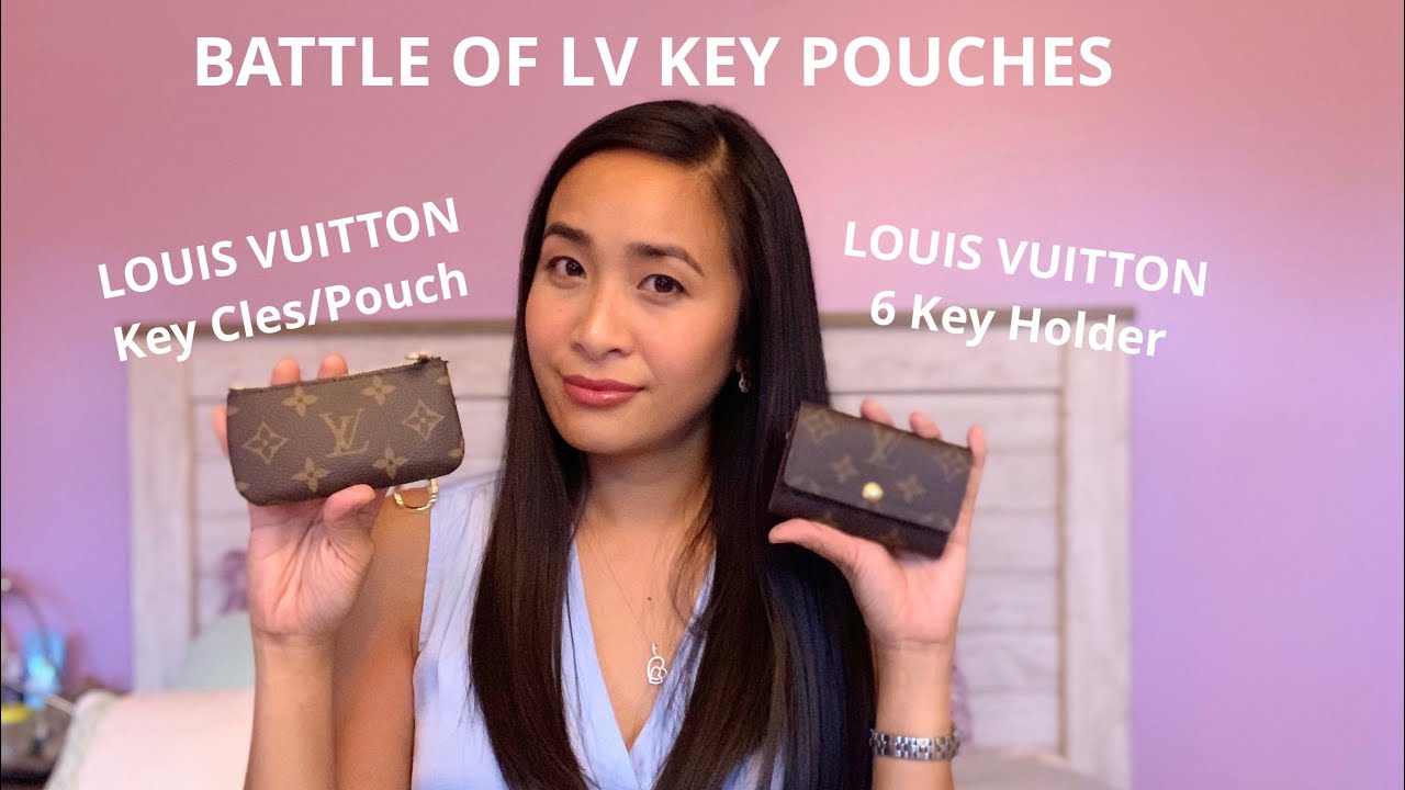 Louis Vuitton Key Pouch and 6 Key Ring Holder, Comparison, Versatility, and What fits?