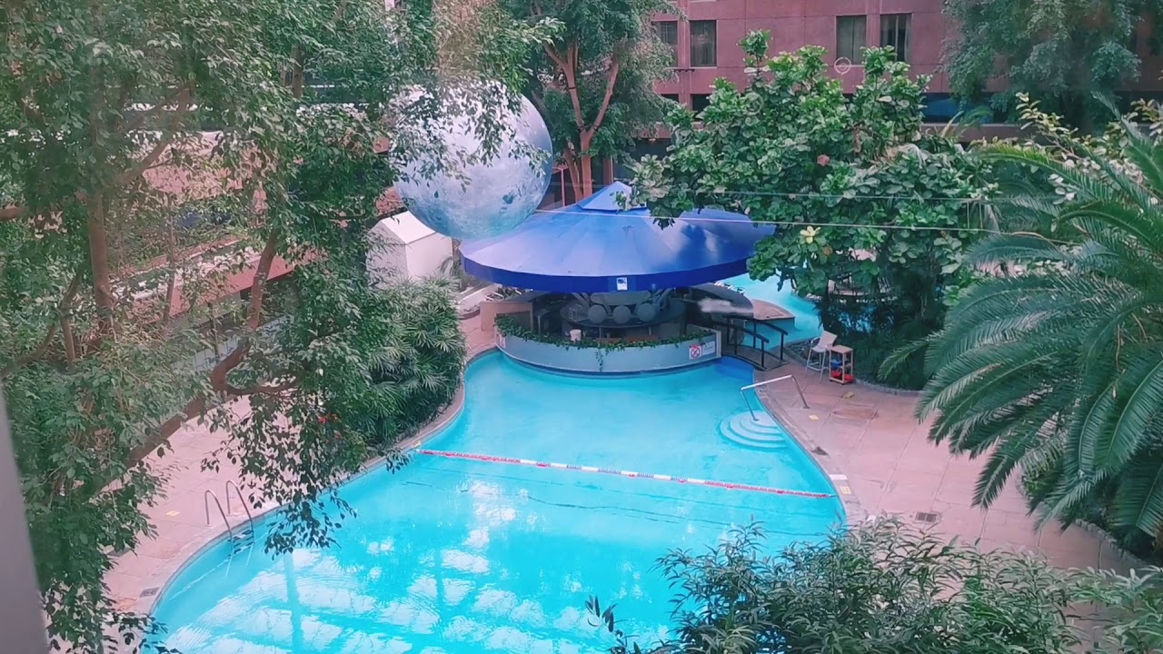 🌈SWIMMING POOL IN SHERATON SKYLINE | MY WORK PLACE #workmood #myviews #shorts