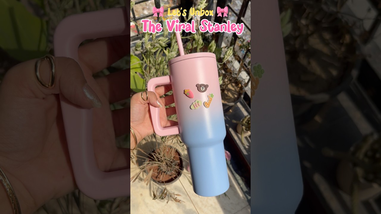 *Viral* Stanley/Tumbler🩷Meesho Finds ||#shorts #tumbler #stanleycup #stanley #unboxing #meesho