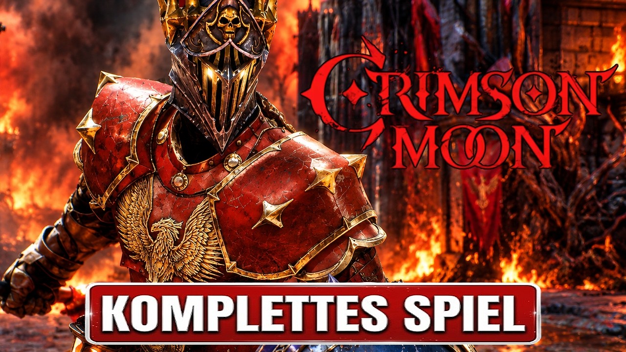 Crimson Moon Gameplay Walkthrough FULL GAME Deutsch [4K 60FPS PC ULTRA] No Commentary