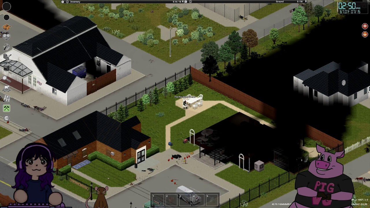 Gamign with @chaoticallyimpulsive | Project Zomboid