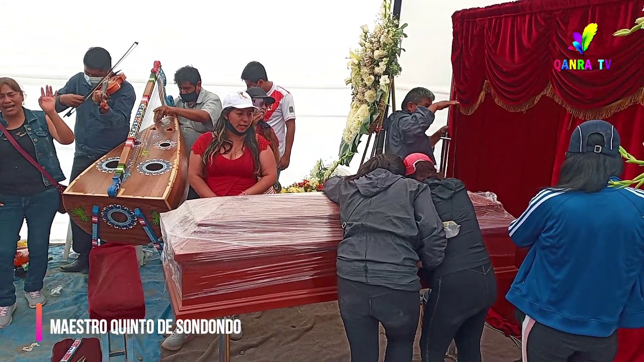 TRISTE DESPEDIDA AL MAESTRO QUINTO DE SONDONDO, COSTUMBRES DEL PERU 2021