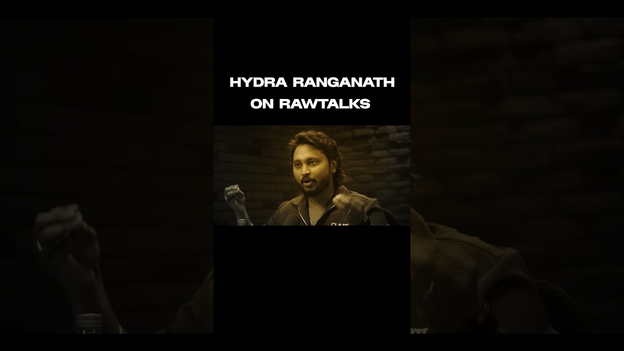 HYDRAAA RANGANATH Theatrical trailer #rawtalks #vamshikurapati