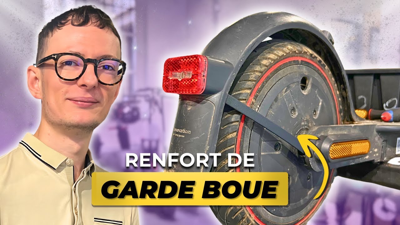 Comment REMPLACER le RENFORT de GARDE BOUE sur XIAOMI [tuto complet]