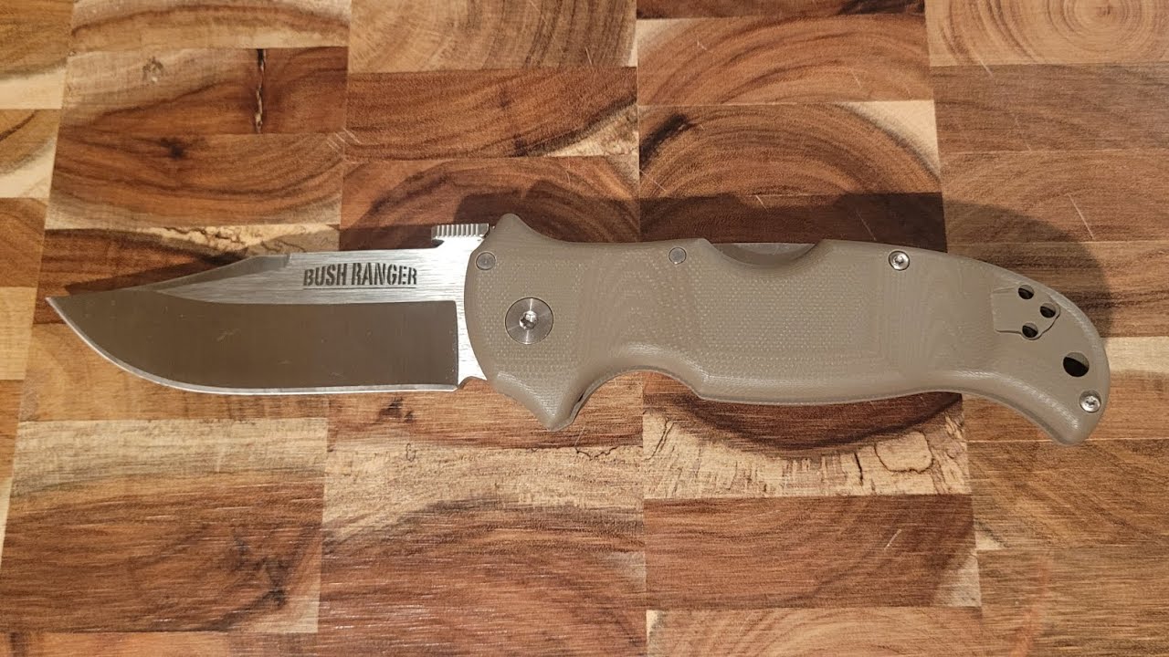 Cold Steel Bush Ranger review: a folding tank