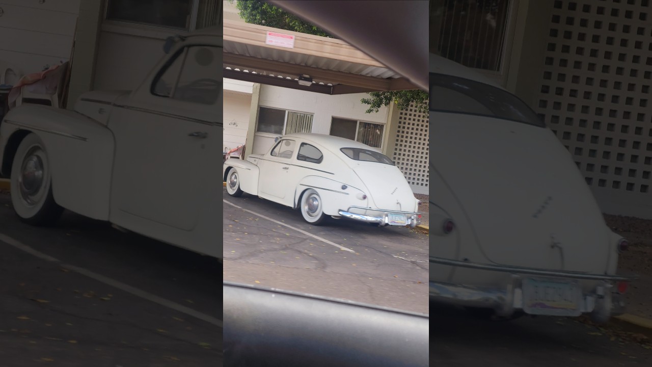 very cool vintage volvo pv444 in random complex 