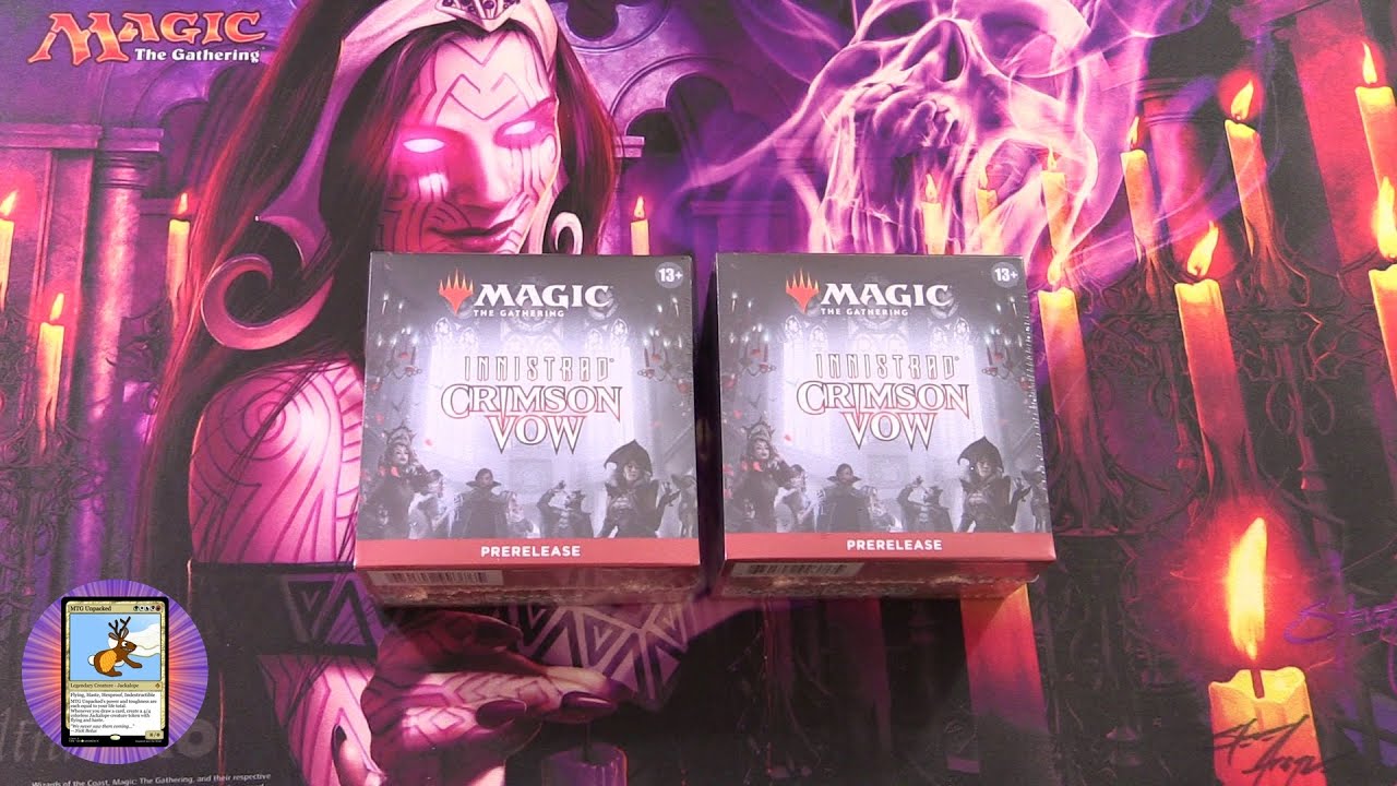 2X Innistrad Crimson Vow Prerelease Packs - MYTHICS!