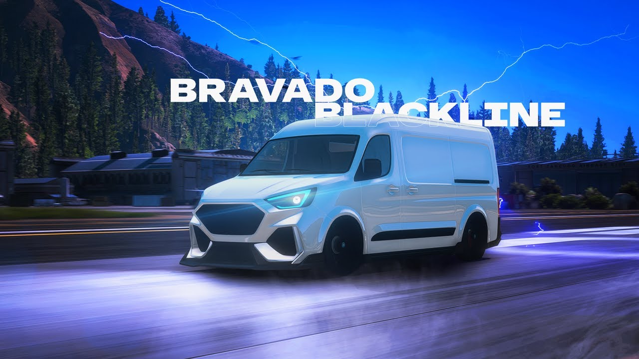 🚐 Bravado Blackline Custom Van — Ultra Cinematic FiveM Showcase | Ghost X Development