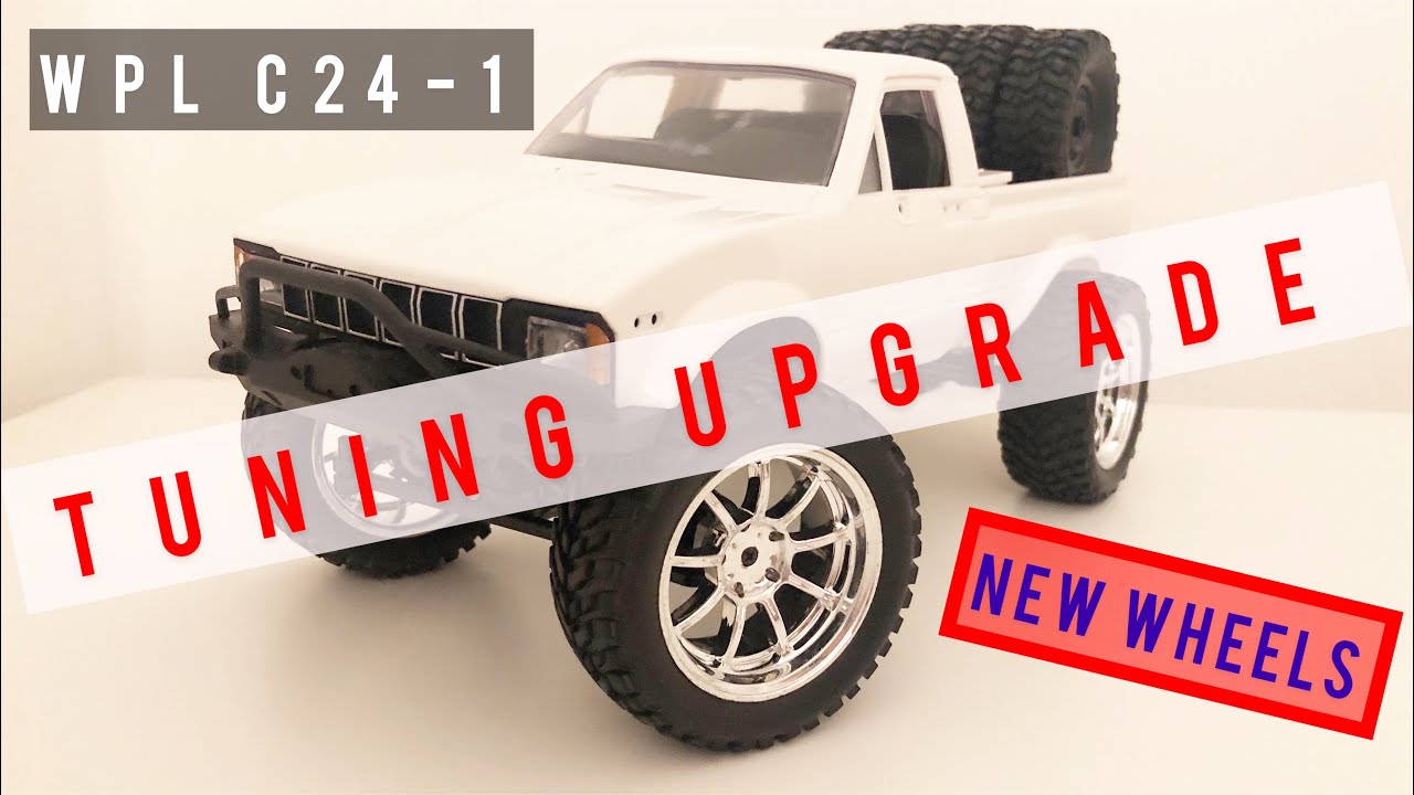 WPL C24-1 NEW WHEELS Tuning Upgrade