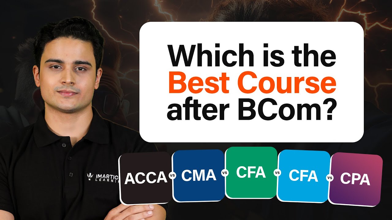 Best Finance Certification - ACCA vs CMA vs CFA vs CPA vs FRM