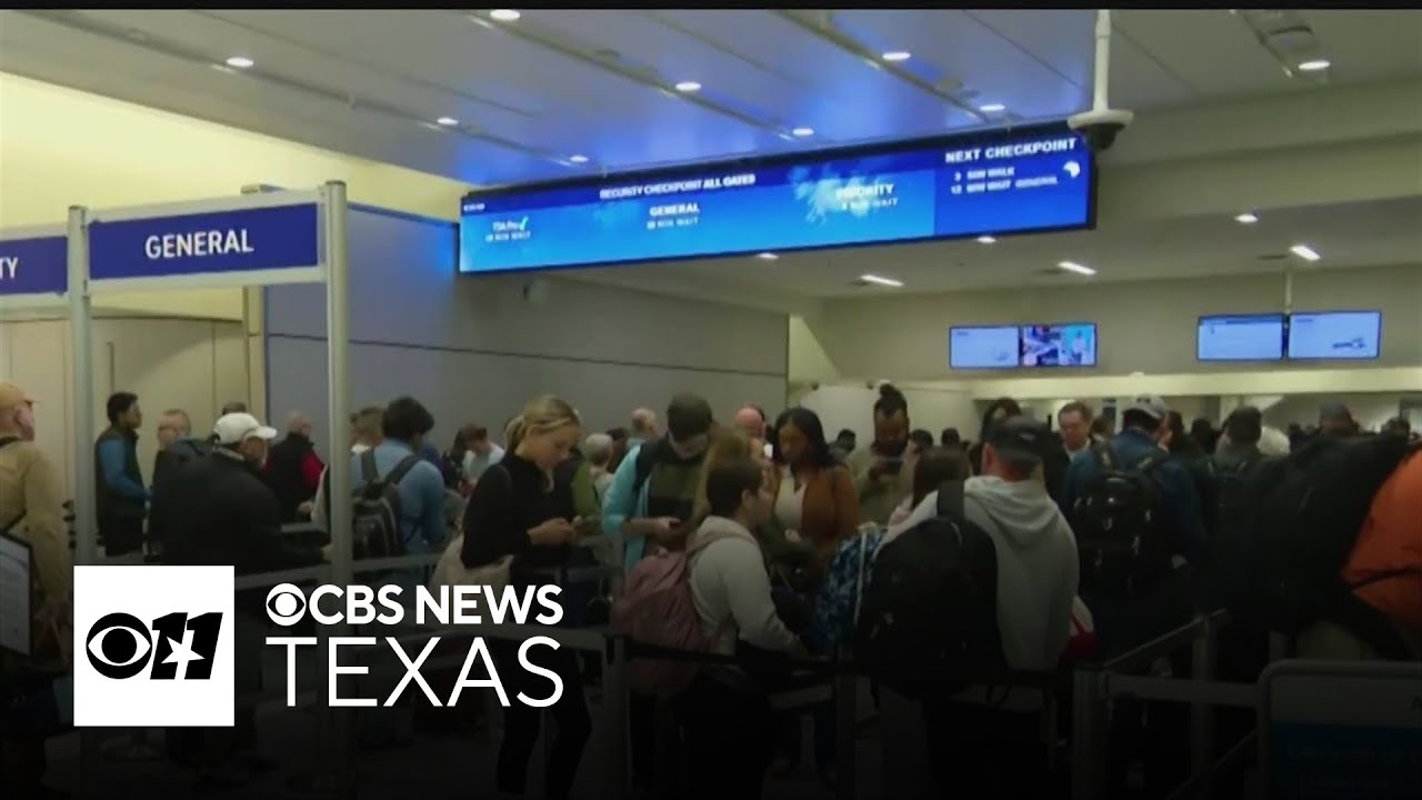 Long security lines at DFW Airport, Houston and more airports as DHS funding affects TSA staffing