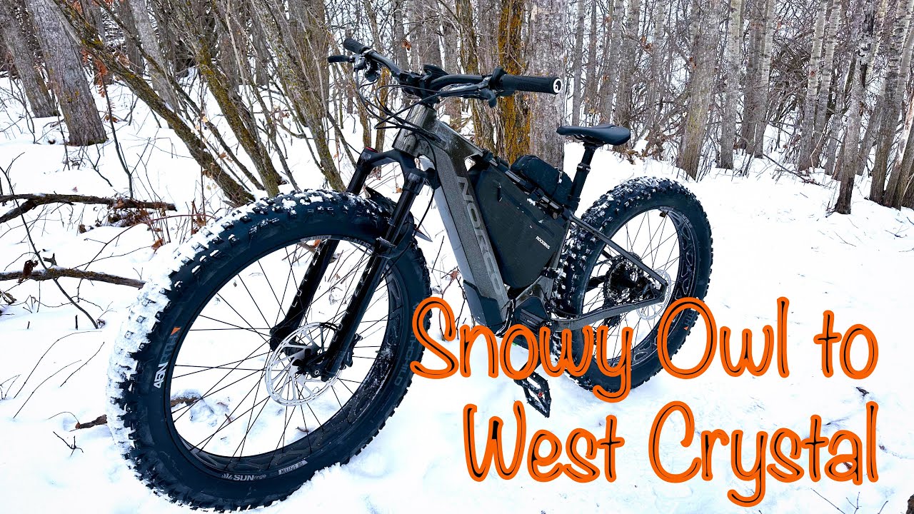 Snowy owl to West Crystal | 2023 Norco Bigfoot VLT 1 | Bragg Creek |