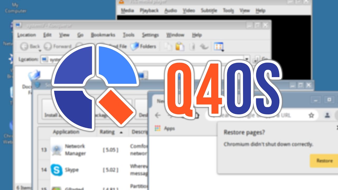 Windows, но из мира Linux. Смотрим на Q4OS