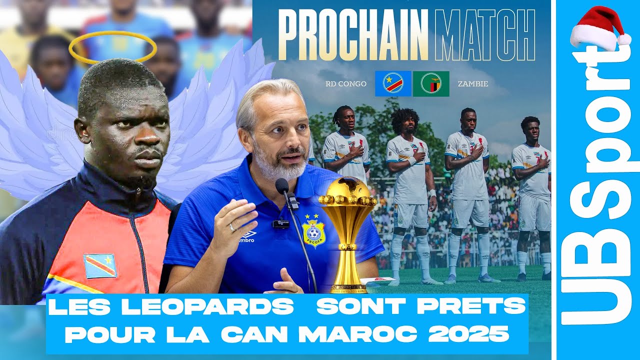 CAN MAROC 2025 🇨🇩 AVANT LA CAN 2025 😱 Les L&eacute;opards Arrivent en Espagne&hellip; La RDC Passe &agrave; l&rsquo;Action !