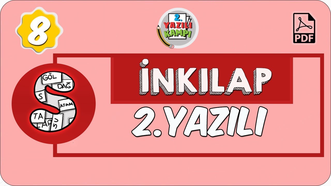 8. Sınıf İnkılap Tarihi | 1. Dönem 2. Yazılıya Hazırlık