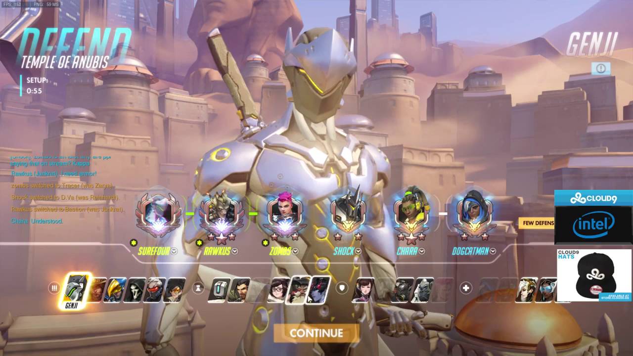 Overwatch Surefour Playing Sick Game As Genji & Torbjorn