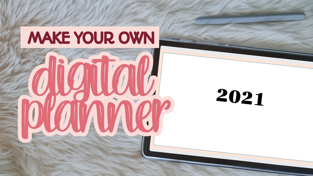 How To Make Your Own Digital Planner using PowerPoint ☆