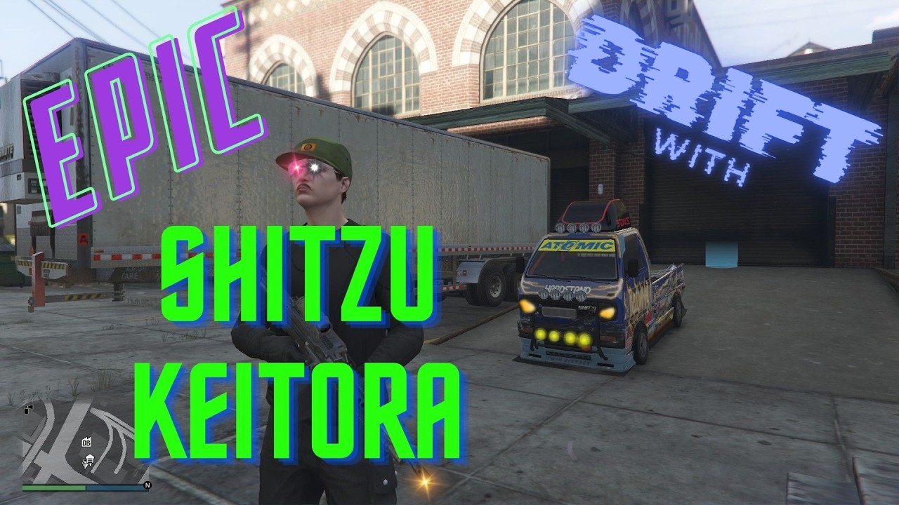 Epic DRIFT in the Shitzu Keitora on GTA V Enhanced