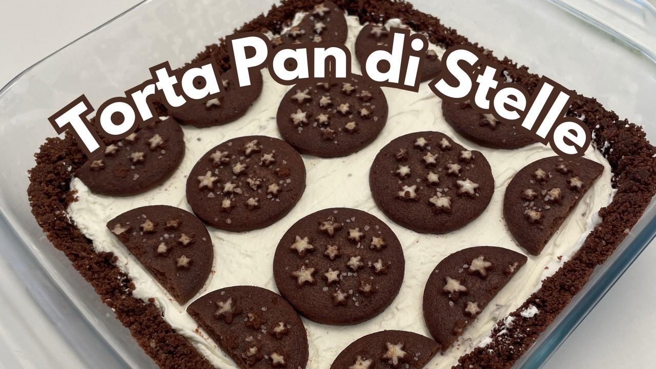 TORTA PAN di STELLE - FACILE e GOLOSA, pronta in pochi minuti!