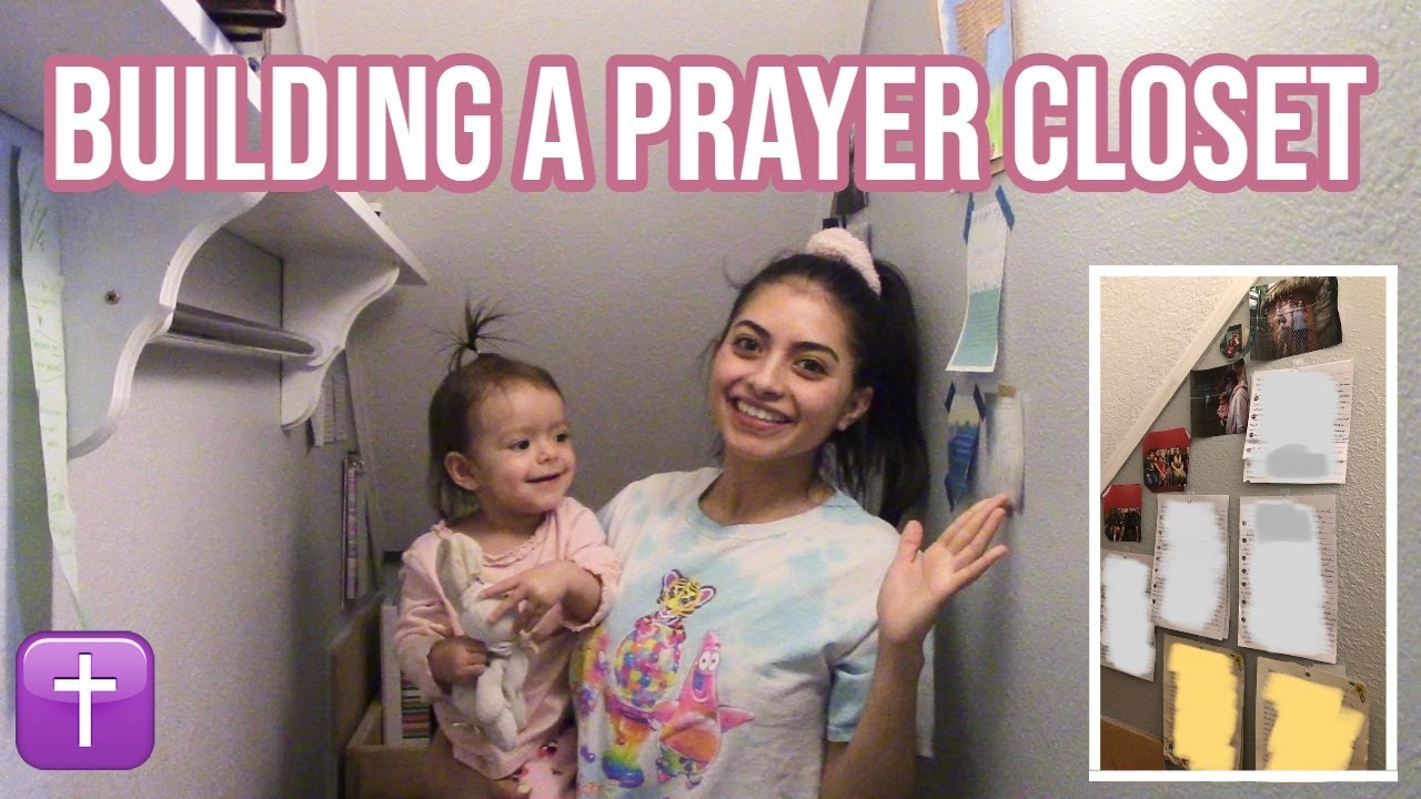My Walk In Prayer Closet + Full Tour | Christian War Room D.I.Y