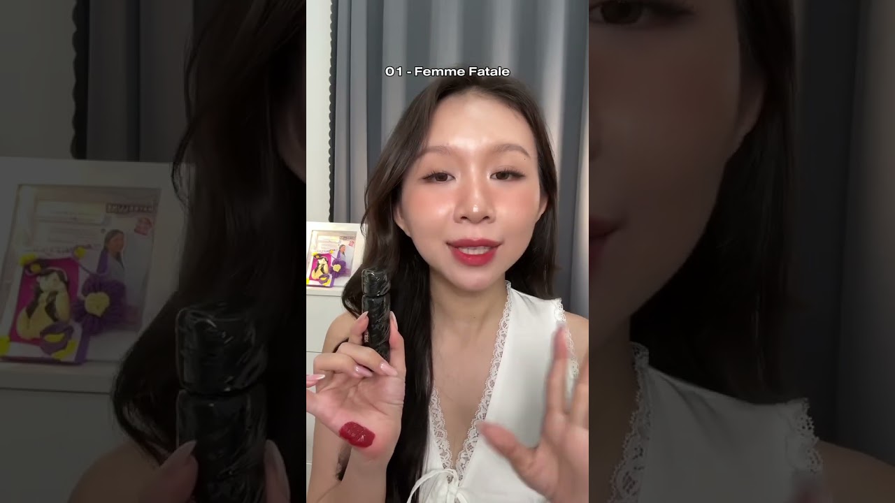 NGƯỜI CUỐI C&Ugrave;NG SWATCH FULL 10 M&Agrave;U MERZY PUFFER VELVET TINT #chouchinchan #merzy #merpuffer
