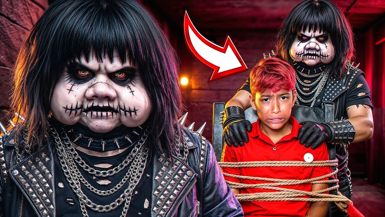 RICHARD FOI PEGO PELO FOFÃO GÓTICO BIZARRO DA DARK WEB! 